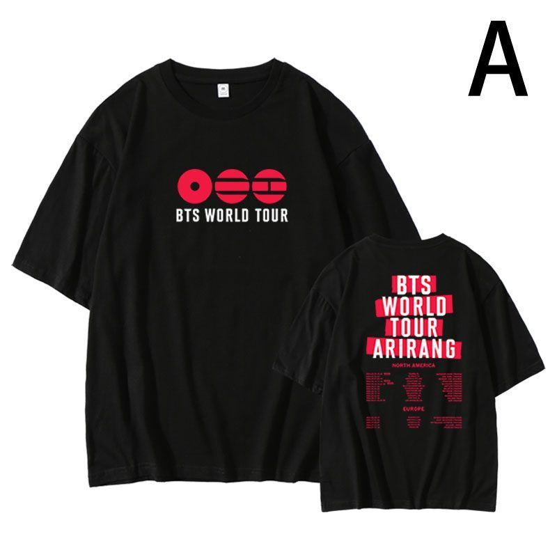CAMISETAS BTS WORLD TOUR 2026 ARIRANG 100% ALGODÃO