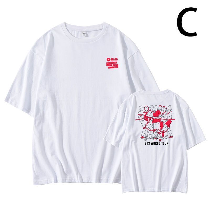 CAMISETAS BTS WORLD TOUR 2026 ARIRANG 100% ALGODÃO – PLANET STORE