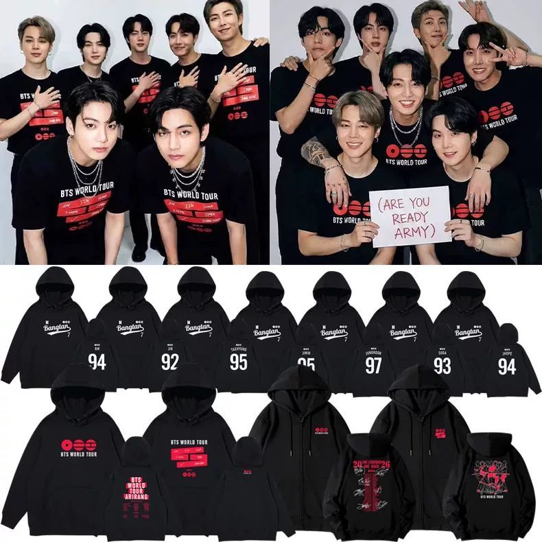 MOLETONS BTS WORLD TOUR 2026 ARIRANG