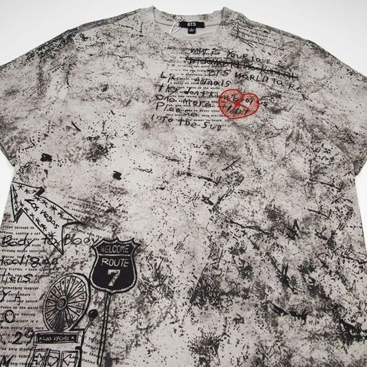 CAMISETA BTS WORLD TOUR ARIRANG  100% ALGODÃO