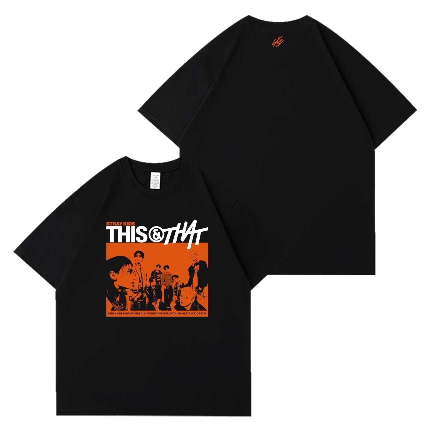 CAMISETAS STRAY KIDS THIS&THAT  100% ALGODÃO