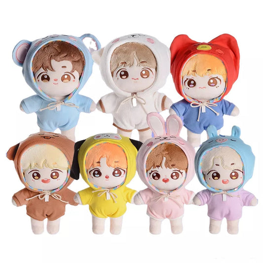 BTS DOLL + BT21 OUTFIT (all members)