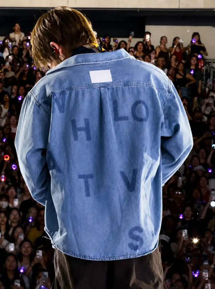 CAMISA JEANS BTS ARIRANG WORLD TOUR