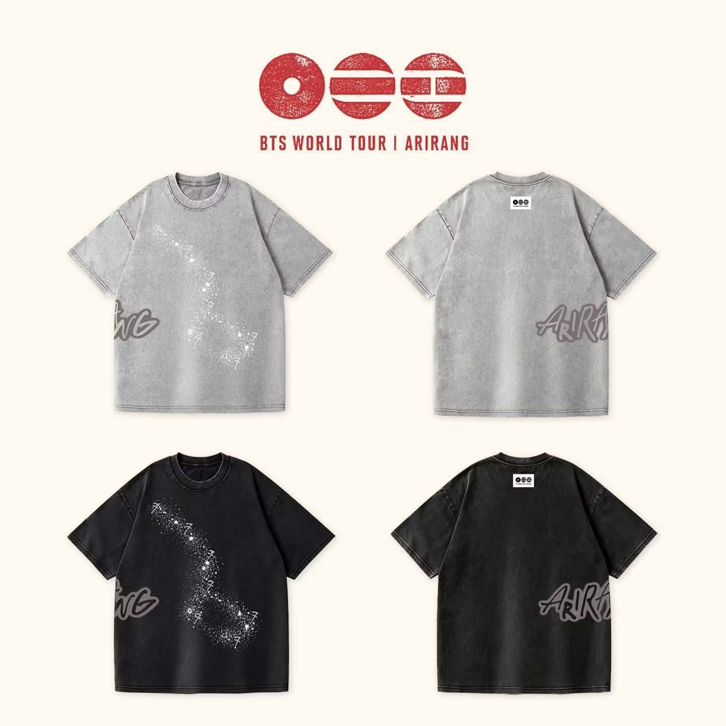 CAMISETA BTS ARIRANG  100% ALGODÃO