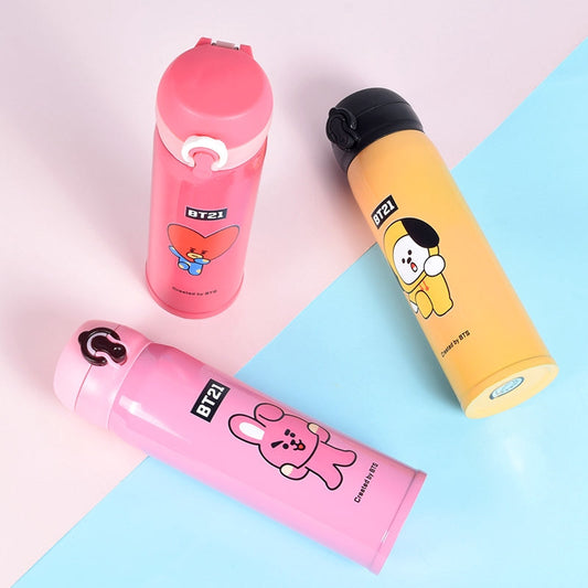 BT21 STAINLESS STEEL THERMAL BOTTLE 500 ML