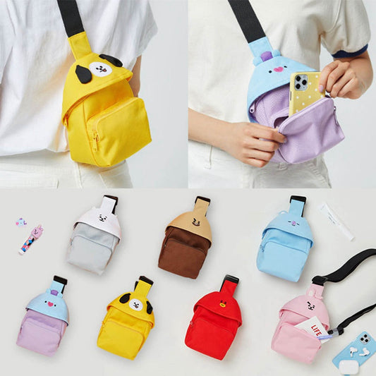 SLING BAG BT21 BTS (Todos os Personagens✨)