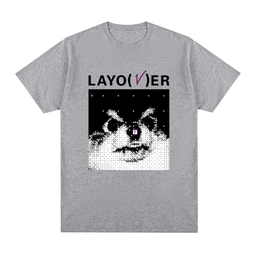 CAMISETA V LAYOVER 100% ALGODÃO (várias cores)