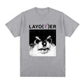 CAMISETA V LAYOVER 100% ALGODÓN (varios colores)