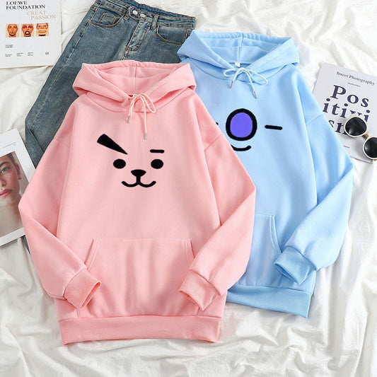 SUDADERA BT21/BTS CON TODOS LOS PERSONAJES