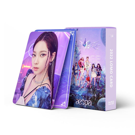 KIT WITH 54 PHOTOCARDS AESPA DREAMS COME TRUE