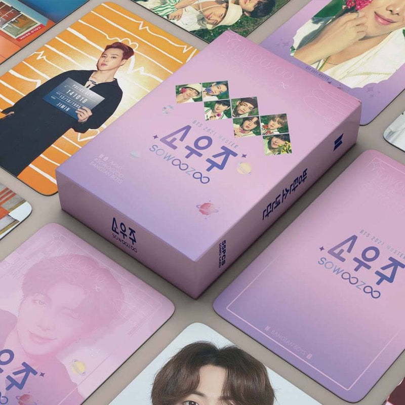 KIT WITH 55 PHOTOCARDS BTS YET TO COME