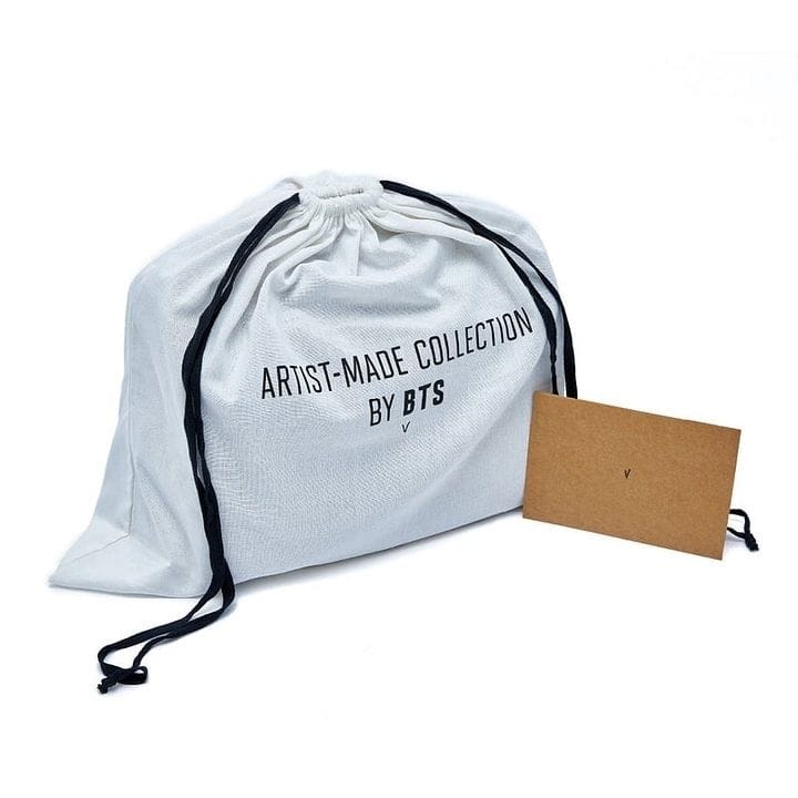 MUTE BOSTON BAG by V BTS IN LEATHER