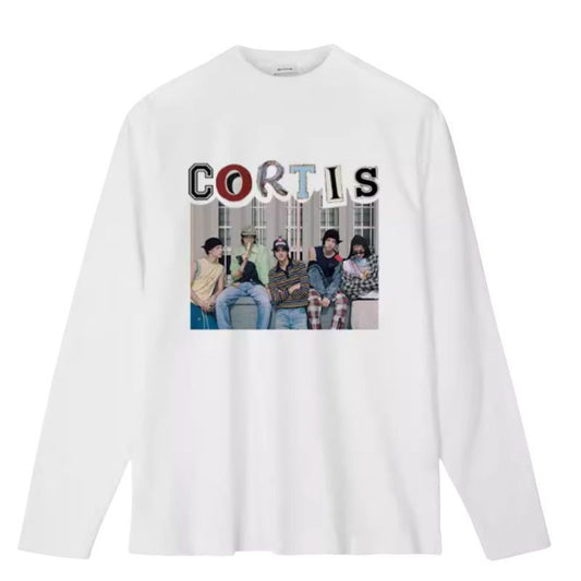 CAMISETA MANGA LONGA CORTIS 100% ALGODÃO