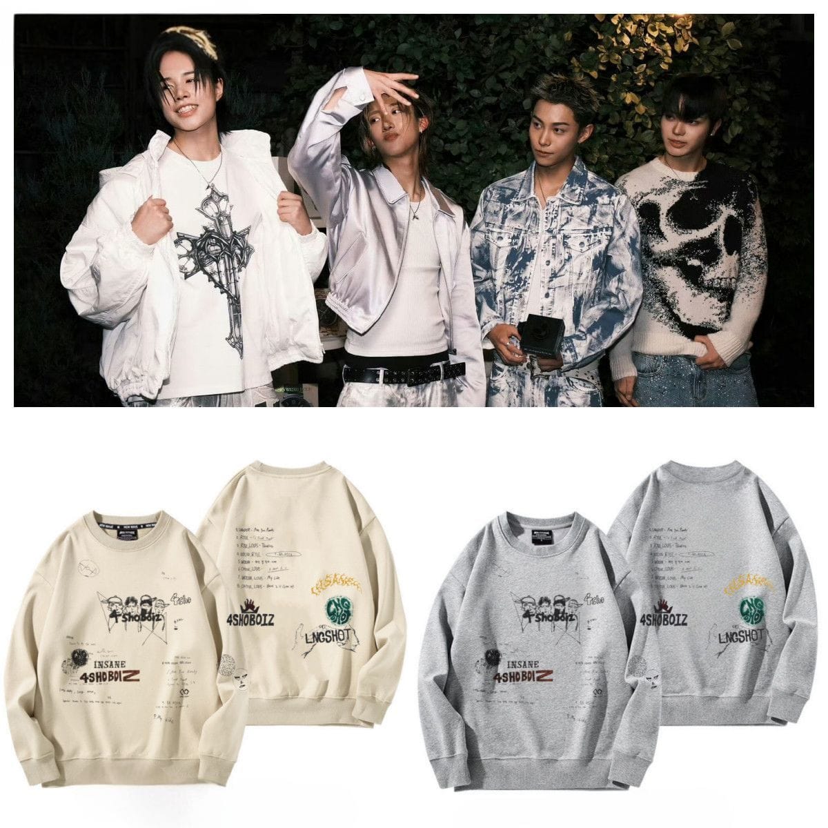 SWEATSHIRT LNGSHOT