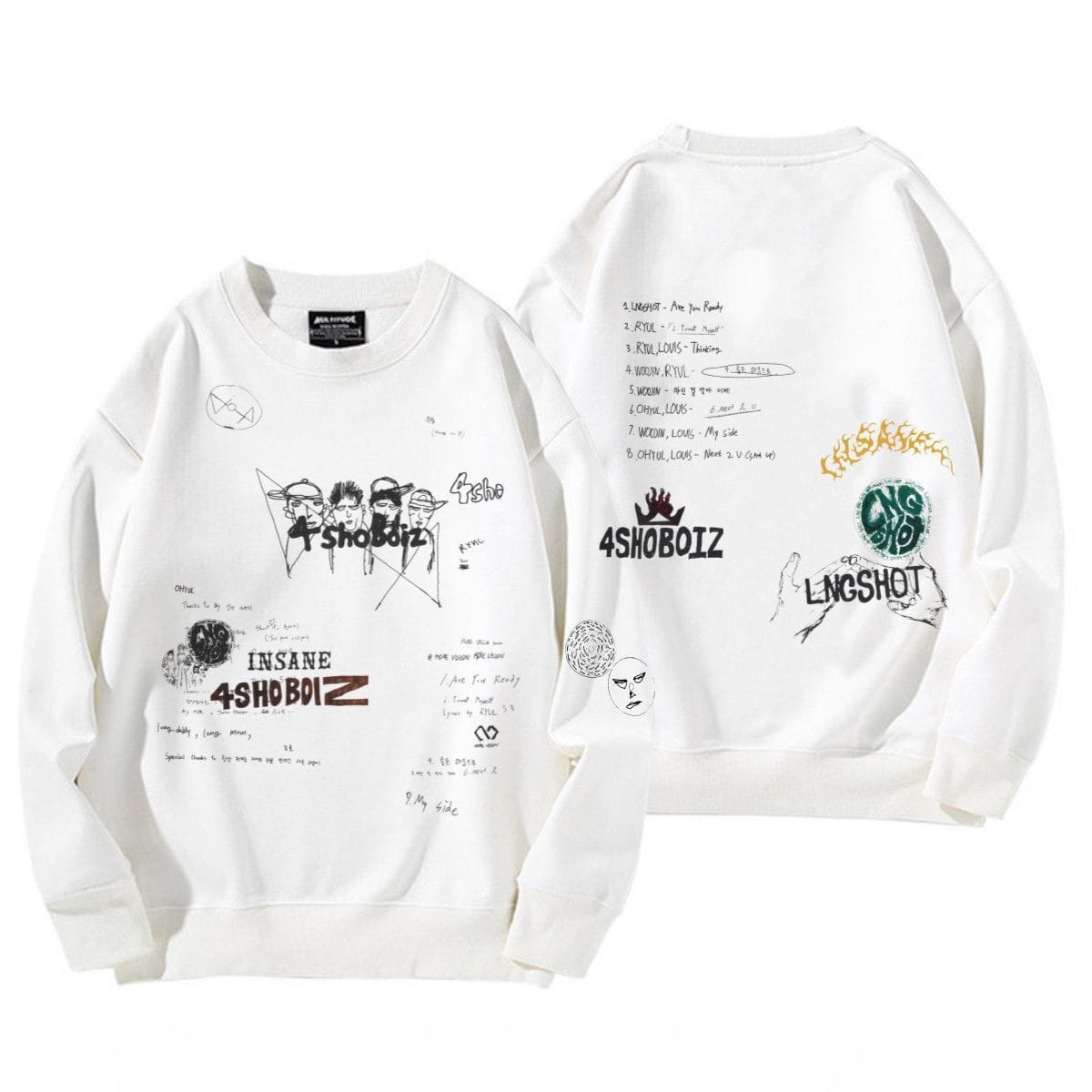 SWEATSHIRT LNGSHOT