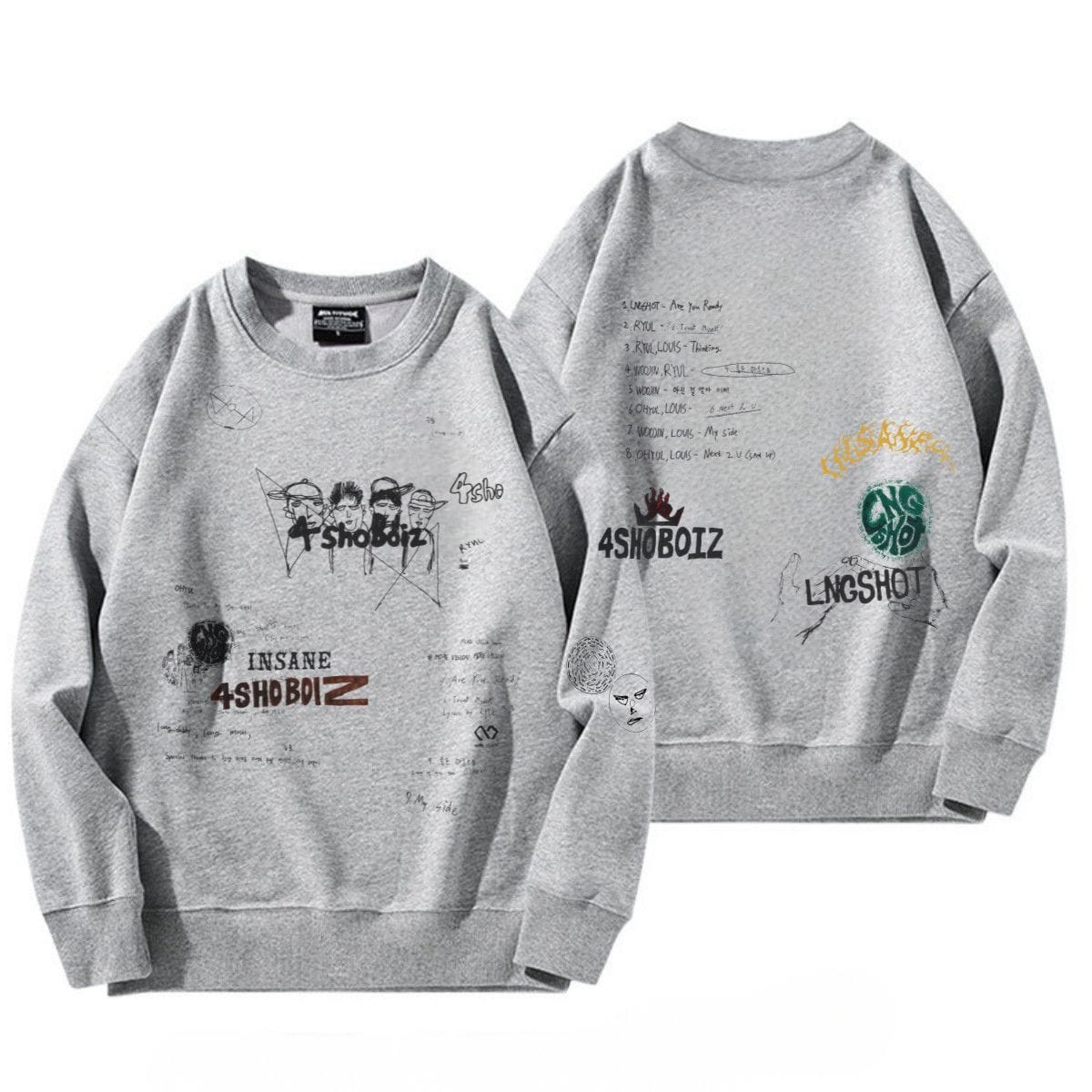 SWEATSHIRT LNGSHOT