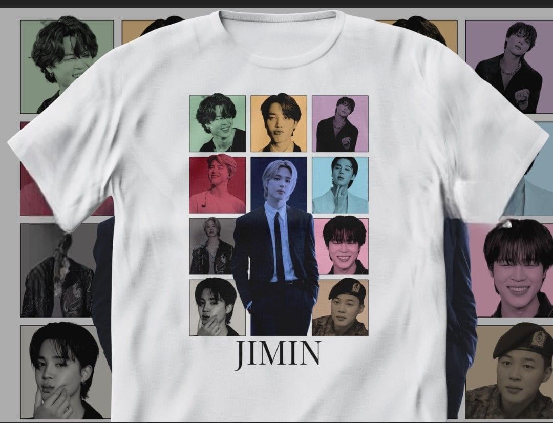 BTS 100% COTTON T-SHIRTS (All Members/Black and White) 