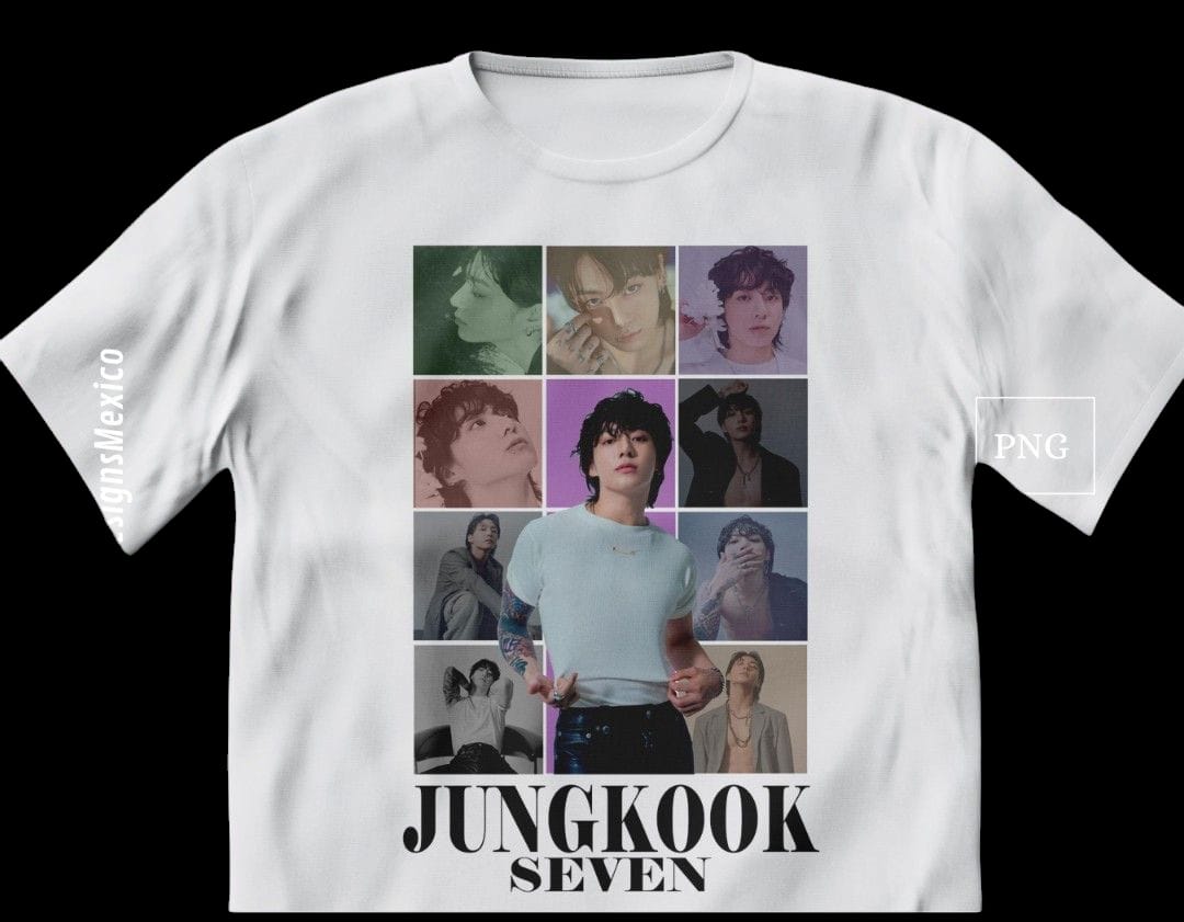 BTS 100% COTTON T-SHIRTS (All Members/Black and White) 