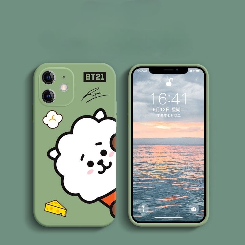 FUNDAS PARA CELULAR BT21 BTS TODOS LOS PERSONAJES - IPHONE VARIOS MODELOS!
