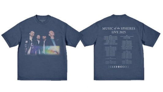 CAMISETA COLDPLAY 100% ALGODÃO