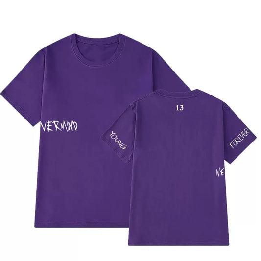 CAMISETA BTS JIMIN NEVERMIND 100% ALGODÃO