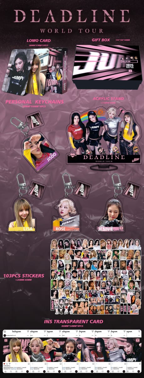 CAIXA BLACKPINK JUMP DEADLINE