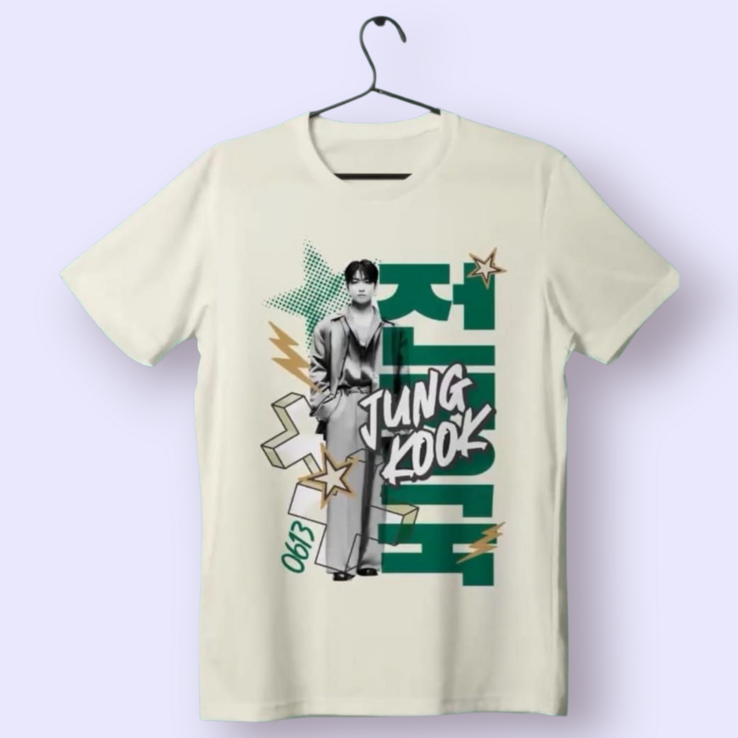 CAMISETA JUNGKOOK 100% ALGODÃO