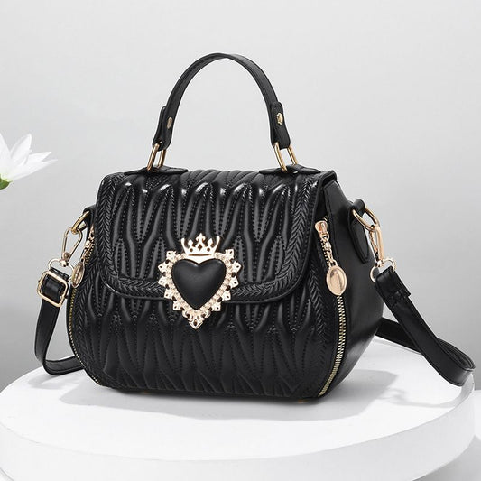 BOLSA FEMININA EM COURO PU - VÁRIAS CORES!