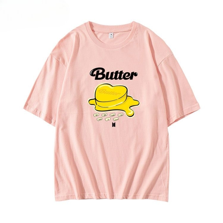 CAMISETAS BTS BUTTER 100% ALGODÃO