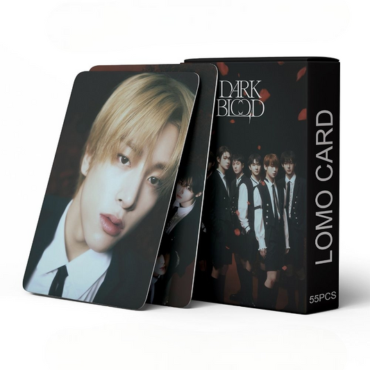 KIT CON 55 FOTOCARTAS ENHYPEN DARK BLOOD