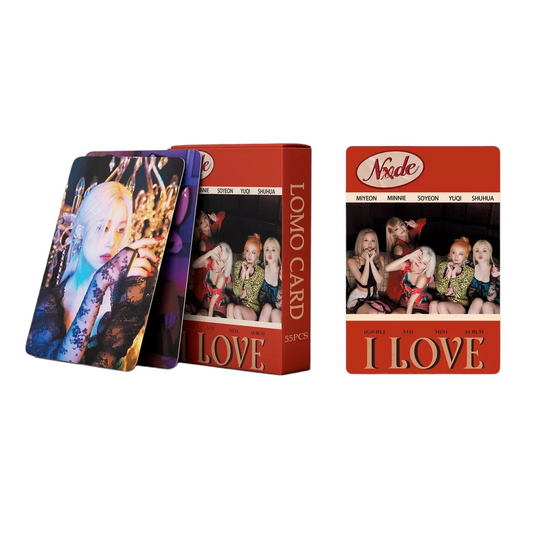 KIT WITH 55 PHOTOCARDS (G) I-DLE I LOVE