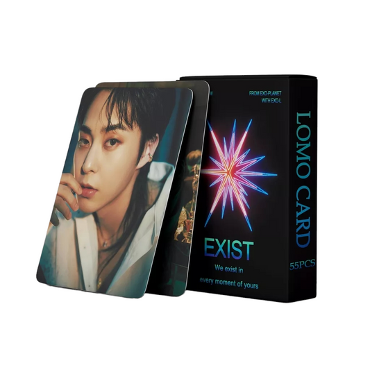 KIT CON 55 FOTOCARDS EXO EXIST