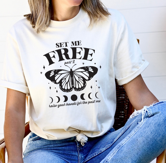 JIMIN SET ME FREE T-SHIRT 100% COTTON 