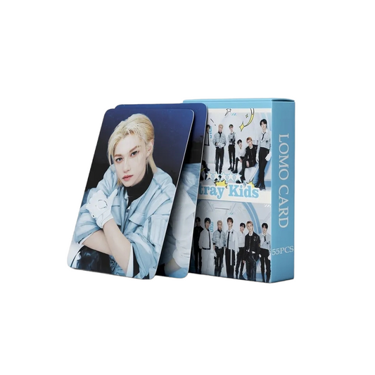 KIT CON 55 FOTOCARDS DE STRAY KIDS