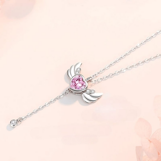 LOVE ANGEL NECKLACE IN 925 SILVER