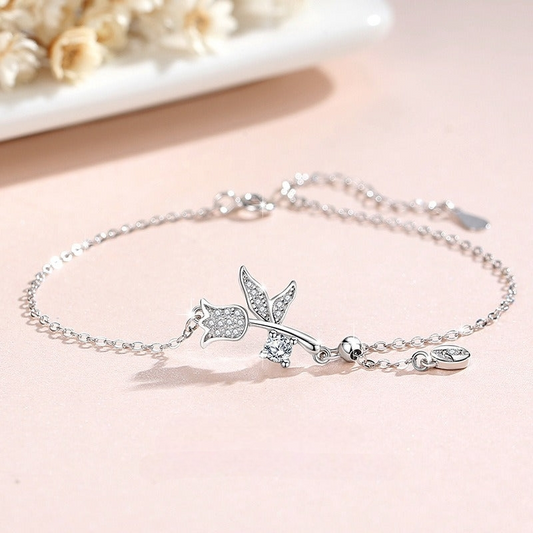 925 SILVER BRACELET SWEET GARDEN COLLECTION