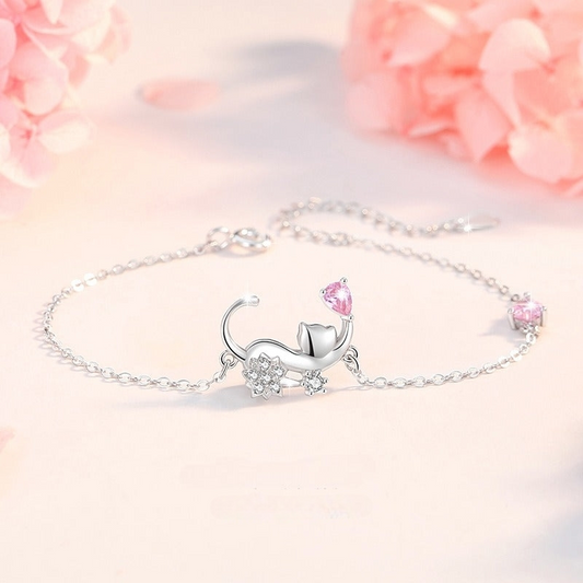 925 SILVER BRACELET SWEET CAT COLLECTION