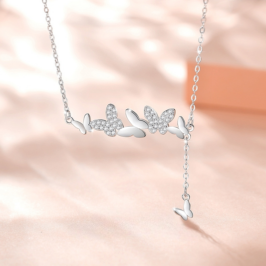 925 SILVER NECKLACE BUTTERFLY COLLECTION