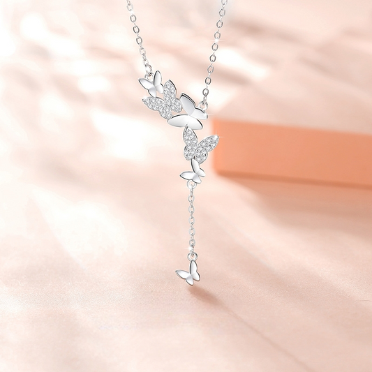 925 SILVER NECKLACE BUTTERFLY COLLECTION