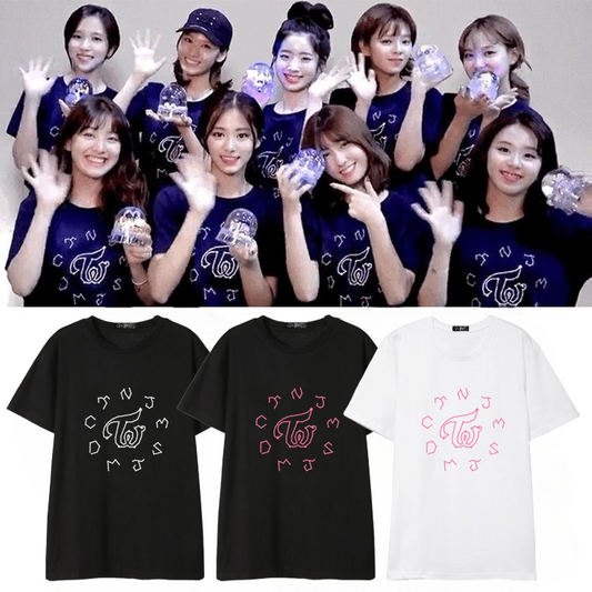 TWICE TWISTAR T-SHIRTS 100% COTTON (various colors)