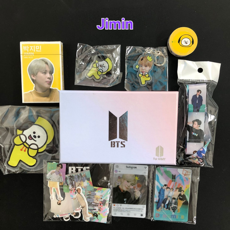 KITS BTS 117 PÇS TODOS OS MEMBROS (CAIXA PRESENTEÁVEL C/ VÁRIOS ITENS!✨)