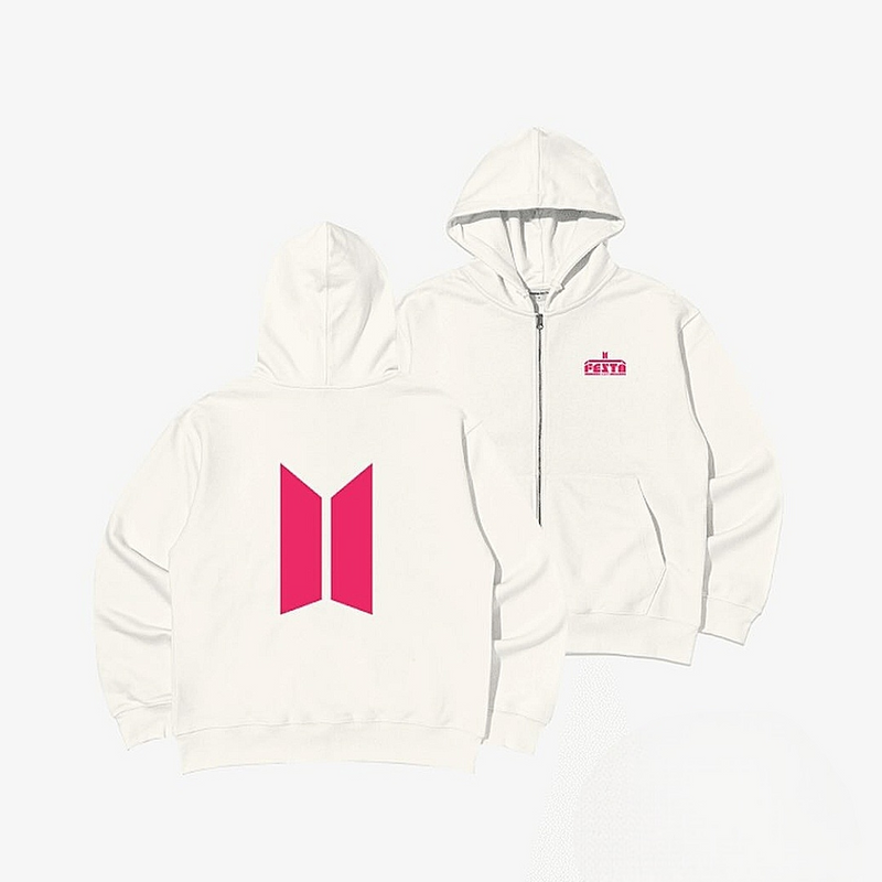 BTS FESTA 2023 10th ANNIVERSARY SWEATSHIRT (white, lilac and black)