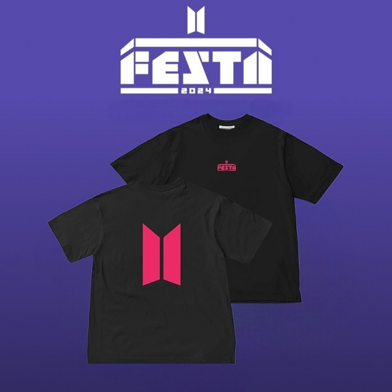 MERCH BTS FESTA 2023 CAMISETAS 100% ALGODÓN