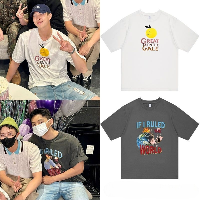 CAMISETAS RM E V - BTS ENCONTRO OT7 100% ALGODÃO