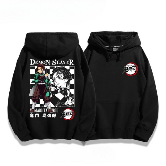 SUDADERA CON CAPUCHA DE DEMON SLAYER - ¡VARIOS PERSONAJES!