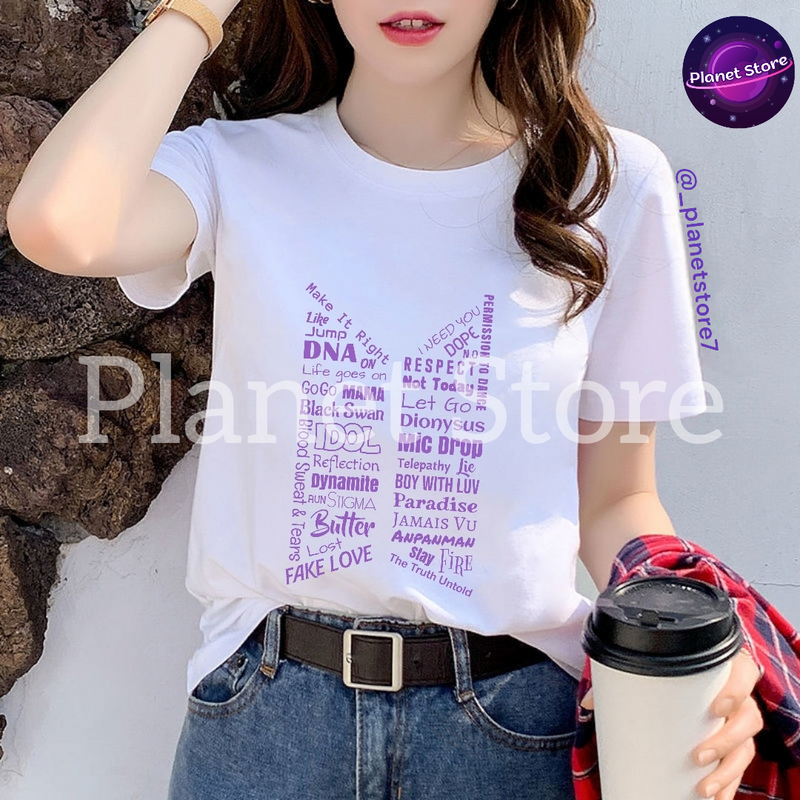 BTS T-SHIRT 100% COTTON