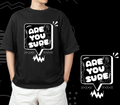 CAMISETA BTS "Are You Sure?" 100% ALGODÃO (preta e branca)