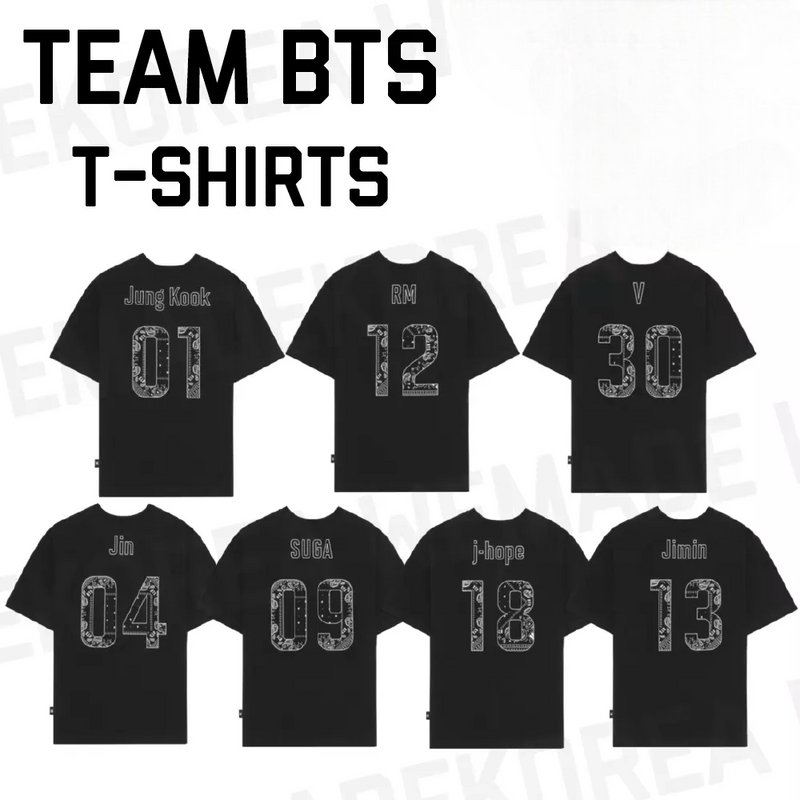 MERCH BTS FESTA 2023 CAMISETAS 100% ALGODÓN