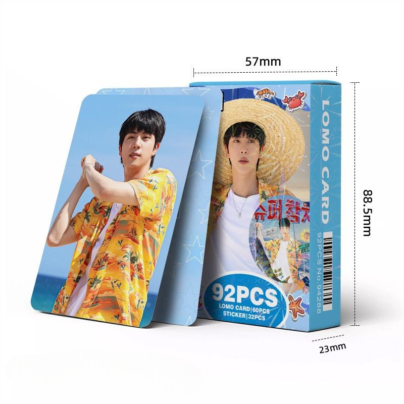 KITS 92 PCS (60 PHOTOCARDS + 32 STICKERS) V LAYO(V)ER