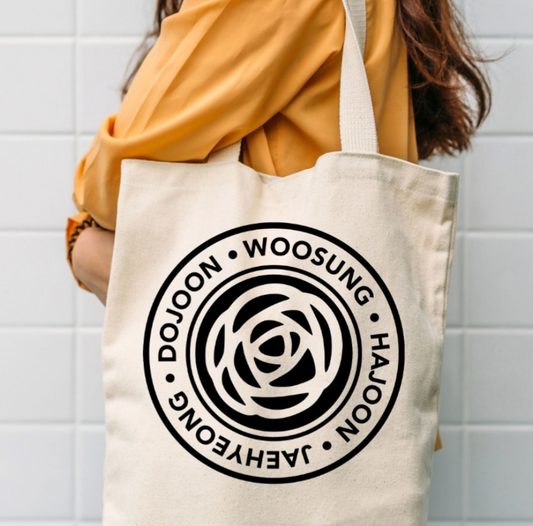 THE ROSE ECOBAG 100% COTTON